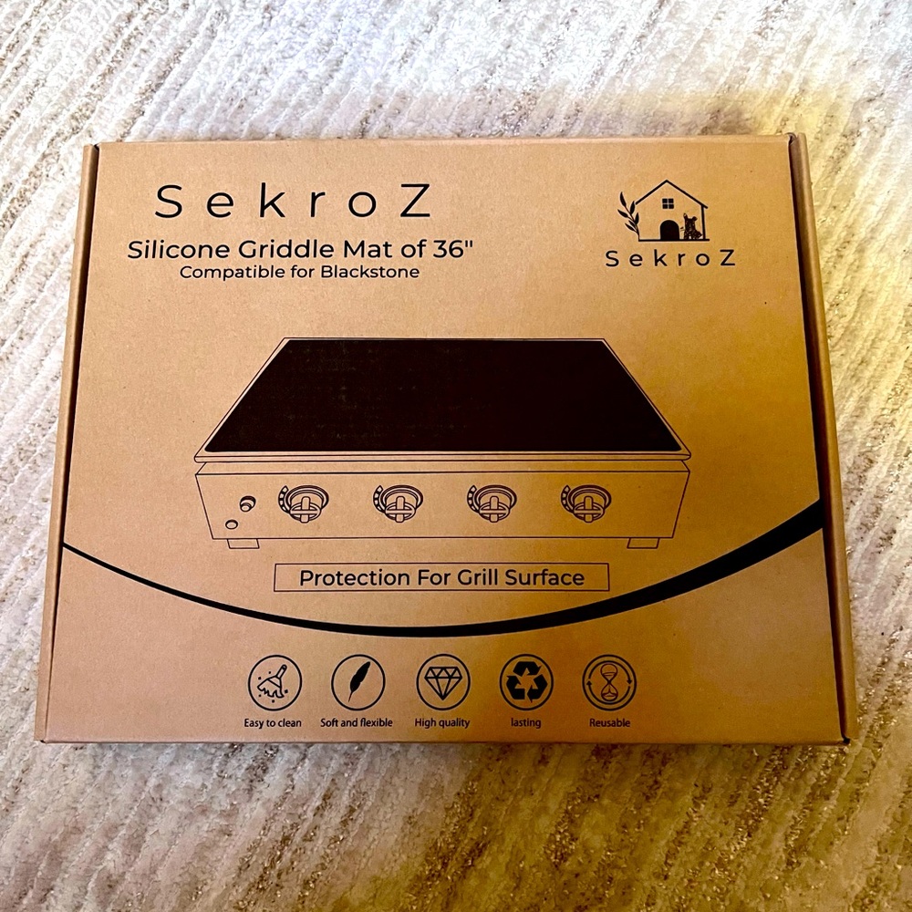 NEW Sekroz Silicon Griddle Mat of 36”